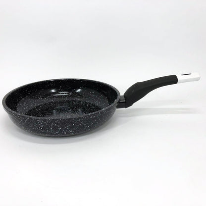 Сковорода UNIQUE UN-5134 22 см. без крышки, устойчивая к царапинам и сколам сковорода, с антипригарным покрытием