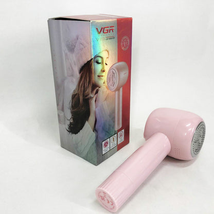 Машинка для удаления катышков VGR V-813, машинка для удаления катышков хорошая. Цвет: розовый