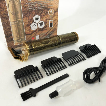 Машинка для стрижки волос профессиональная триммер для бороды окантовочная машинка Shuke 3W SK-8017