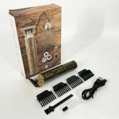 Машинка для стрижки волос профессиональная триммер для бороды окантовочная машинка Shuke 3W SK-8017