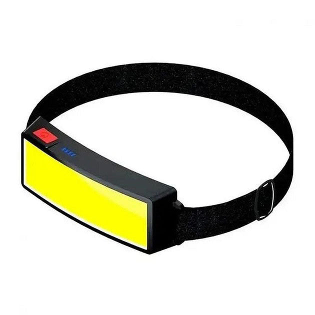 Налобный фонарик яркий рассеивающий для СТО Bailong BL-F007-COB, 3 режима, водостойкий, зарядка от USB