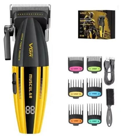 Профессиональная машинка для стрижки VGR V-285 аккумуляторная с насадками