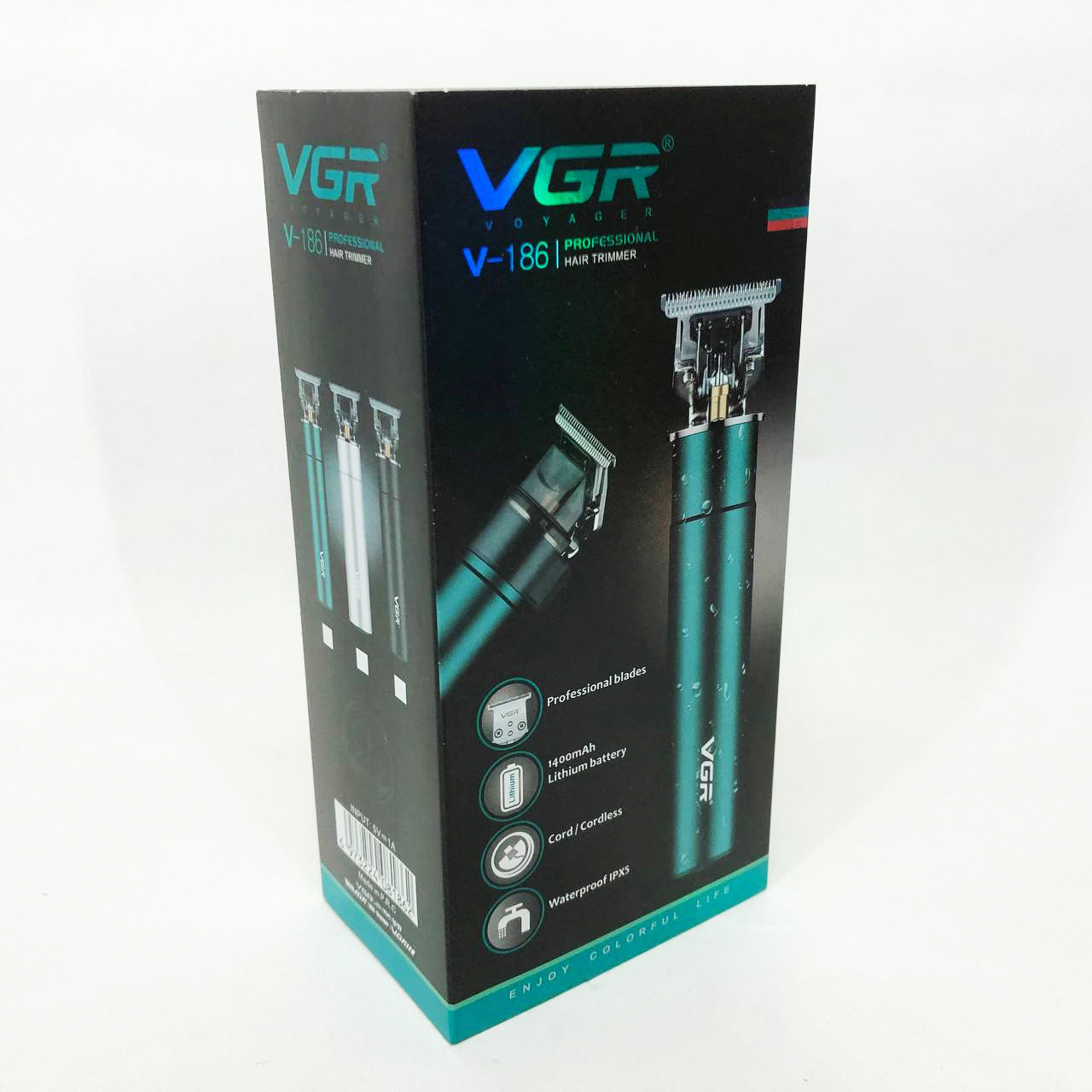 Машинка для стрижки аккумуляторная VGR V-186 триммер для волос и бороды