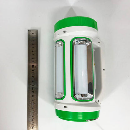 Фонарь переносной кемпинг 6088-LED+COB с функцией PowerBank, кемпинговый светильник. Цвет: зеленый
