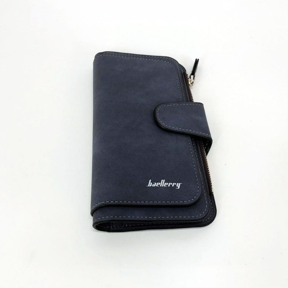 Женский кошелек клатч портмоне Baellerry Forever N2345, Компактный кошелек девочке. Цвет: синий