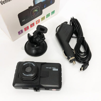 Автомобильный видеорегистратор 626-2, LCD 3, Angel Lens, 1080P Full HD, металлический корпус