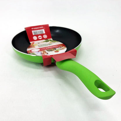 Сковорода Con Brio CB-2014 с антипригарным покрытием Pfluon 20 см. Цвет: зеленый