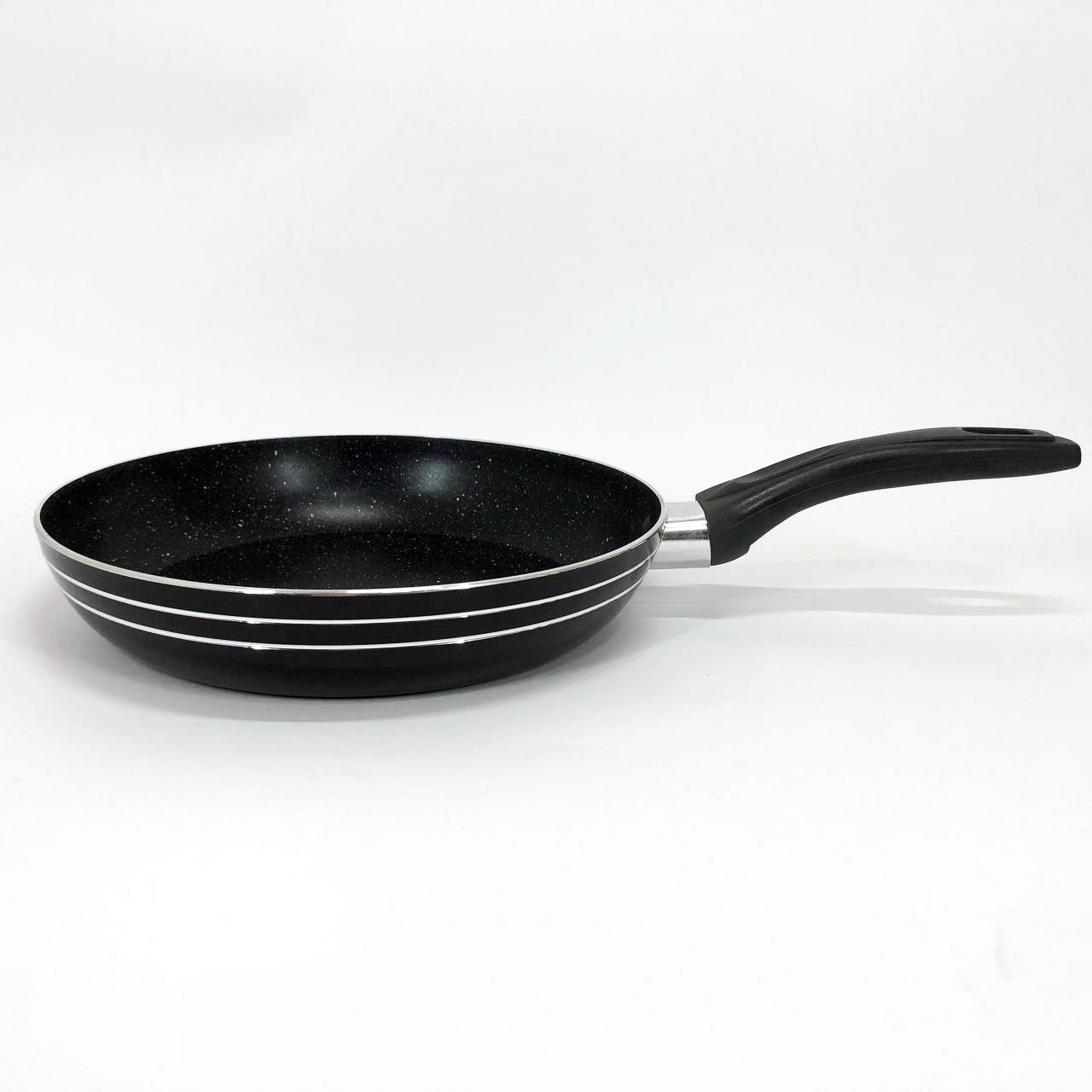 Сковорода 22 см темный мрамор UNIQUE UN-5153 | Антипригарная сковорода | Мраморная сковорода