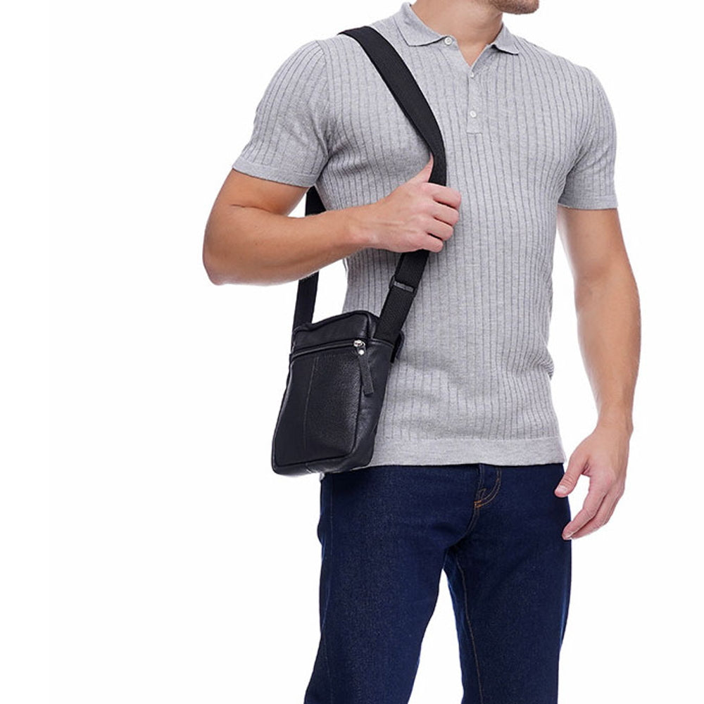 Мужская кожаная сумка, Деловая сумка мессенджер, Сумка-мессенджер, Мужские сумки через плечо