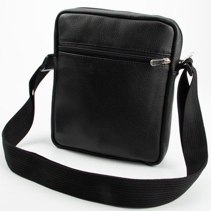 Набор 2 В 1! Сумка + Фонарь! Качественная мужская сумка из натуральной кожи + Тактический фонарь POLICE BL-X71-P50