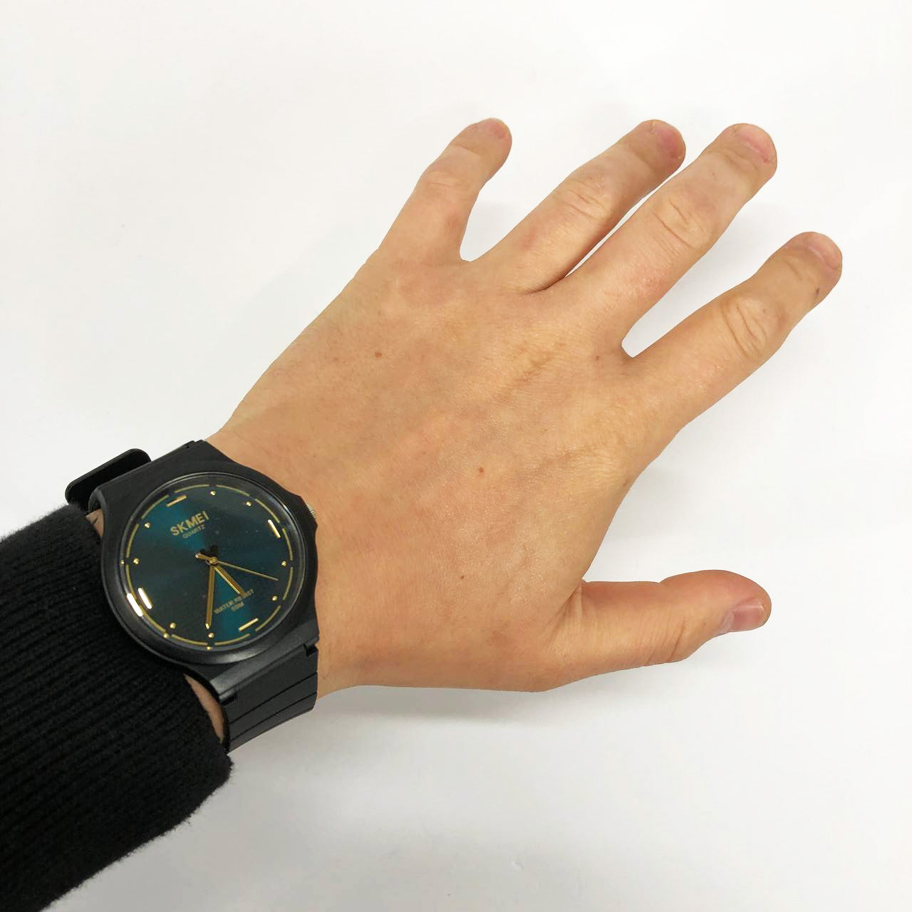 Годинник наручний чоловічий SKMEI 2108BKBU, годинник кварцовий чоловічий, годинник чоловічий класика