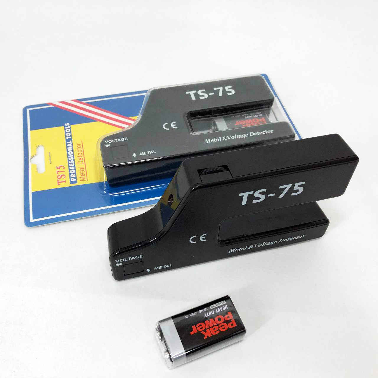 Детектор проводки и металла TS-75 детектор вольтажа металлодетектор