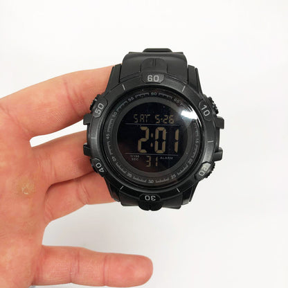 Часы наручные мужские SKMEI 1475BK BLACK, военные тактические часы. Цвет: черный