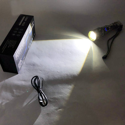 Фонарь ручной аккумуляторный PLD-AK132M Camouflage, Фонарь ручной мощный, Тактичный фонарь