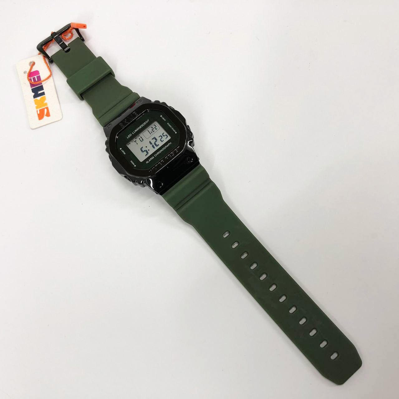 Часы наручные мужские SKMEI 1851AG, часы наручные электронные тактические, противоударные часы