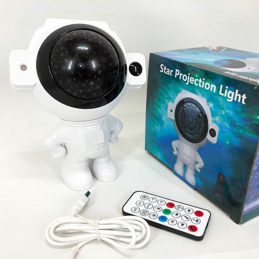 Звездный 3D проектор Astronaut, Лазерный проектор звездного неба галактики, Проектор светильник астронавт