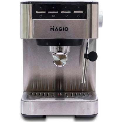 Кофеварка рожковая MAGIO MG-453 960 Вт, кофеварка с возможностью приготовления эспрессо, кофемашина латте