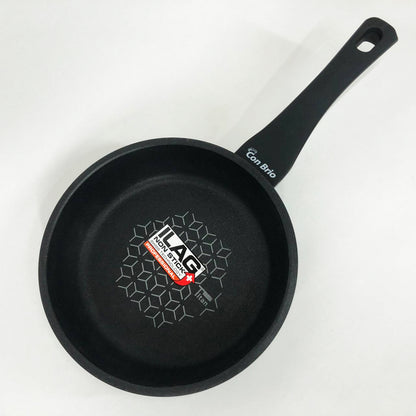 Сковорода 20 см Con Brio CB-2025 антипригарное покрытие Titan Plus литая, сковорода качественная на плиту