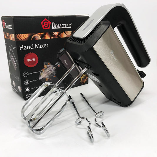 Миксер Domotec R.6664 5 скоростей, режим Турбо, Миксер электрический 800 Вт