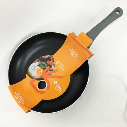 Сковорода алюминиевая 24 см WELL DONE WD-1014W индукция, антипригарная сковорода для индукционной плиты