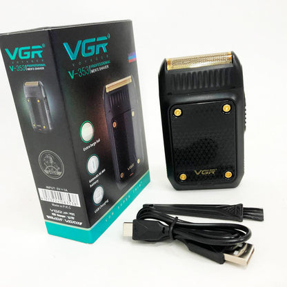 Электробритва мужская VGR V-353 профессиональная бритва шейвер для сухого бритья триммер. Цвет: черный