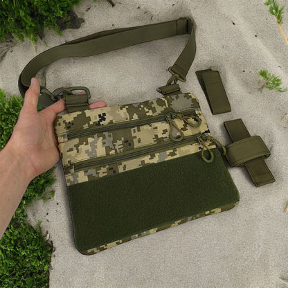 Сумка-кобура піксель камуфляж, тактична чоловіча сумка з тканини кордури AOR-1