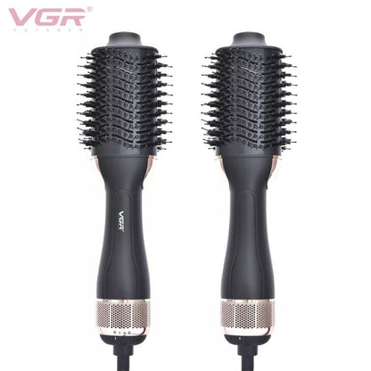 Фен-щетка волос VGR V-492 Профессиональный ионный выпрямитель,  Электрический фен для сушки волос