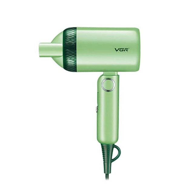 Дорожный складной фен VGR V-421 1200 Вт для сушки укладки волос электрофен, Фен для волос с режимами