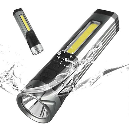 Фонарь карманный поворотный Police 508-OSL+COB, встроенным аккумулятором, магнитом и 7 режимами