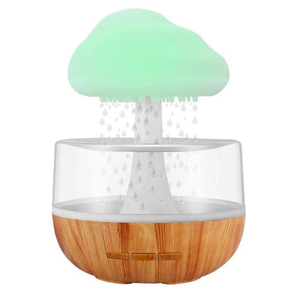 Ночник-увлажнитель с эффектом дождя Cloud Rain Humidifier, Аромадиффузор увлажнитель воздуха для дома