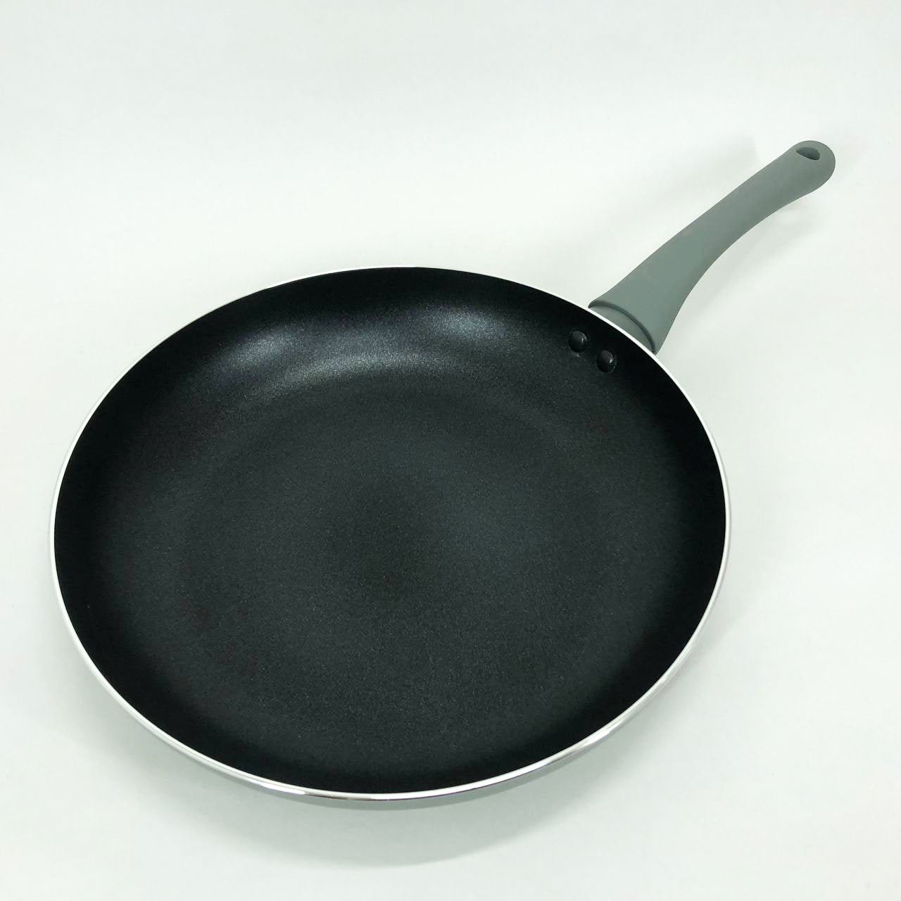 Сковорода алюминиевая 28 см WELL DONE WD-1018W индукция, сковорода удобная на кухню, антипригарная