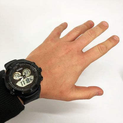 Часы наручные мужские SKMEI 2014BKWT, часы наручные электронные тактические, часы армейские оригинал