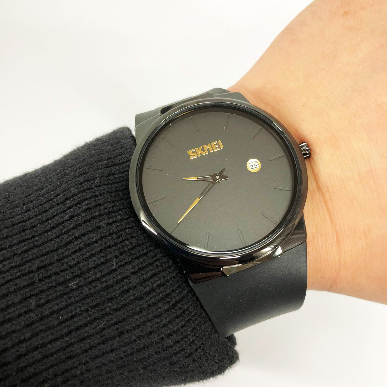 Часы наручные мужские SKMEI 1509BK, оригинальные мужские часы, мужские часы стильные часы на руку