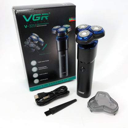 Электробритва VGR V-325, триммер беспроводной, машинка мужская для бритья, триммер для усов