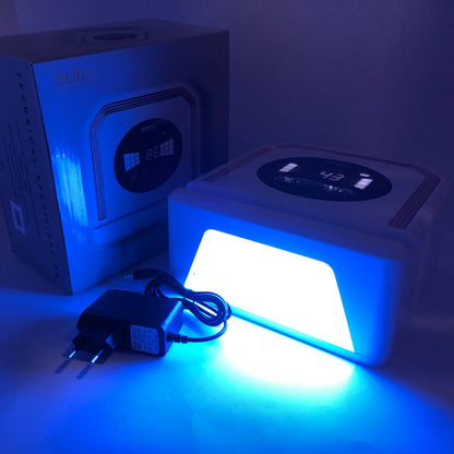 Лампа для ногтей UV LAMP SUN Y31 Сушилка для гель лака на аккумуляторе, Лампа для сушки гель-лака дома