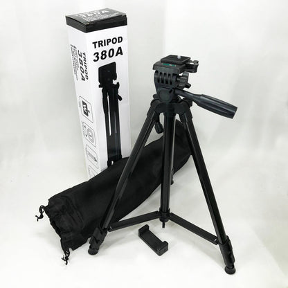 Штатив для камеры, телефона, трипод, тринога TriPod 380A 0.50-1.35м, Штатив раскладной для фото