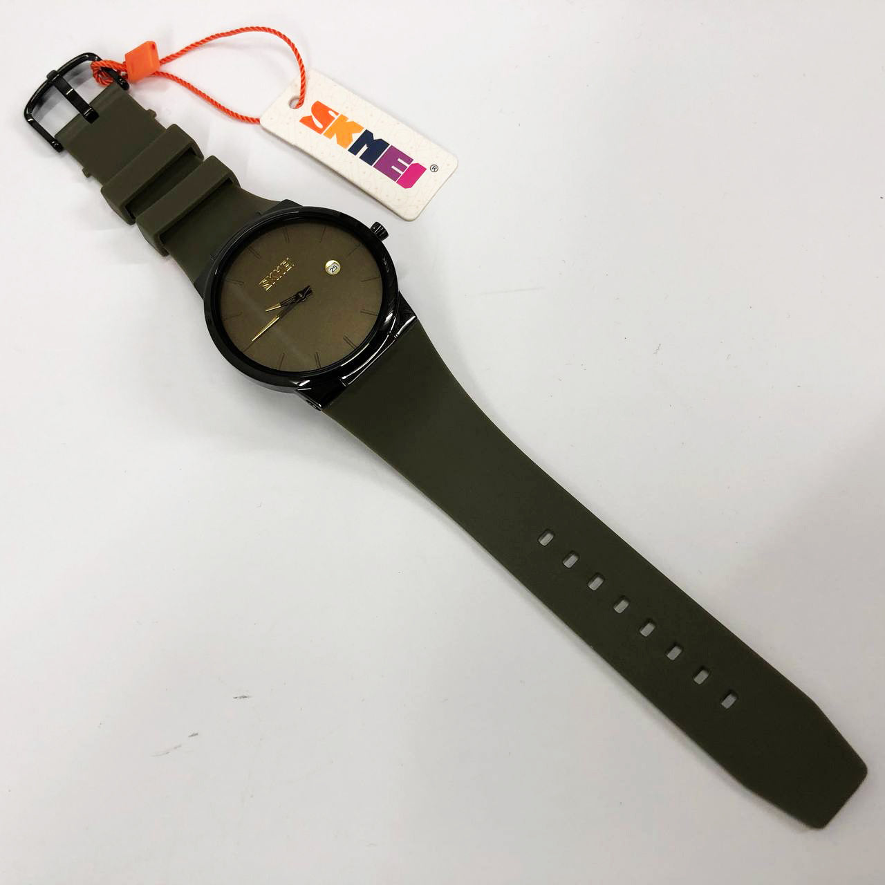 Часы наручные мужские SKMEI 1509AG, мужские круглые наручные часы, Оригинальные мужские часы