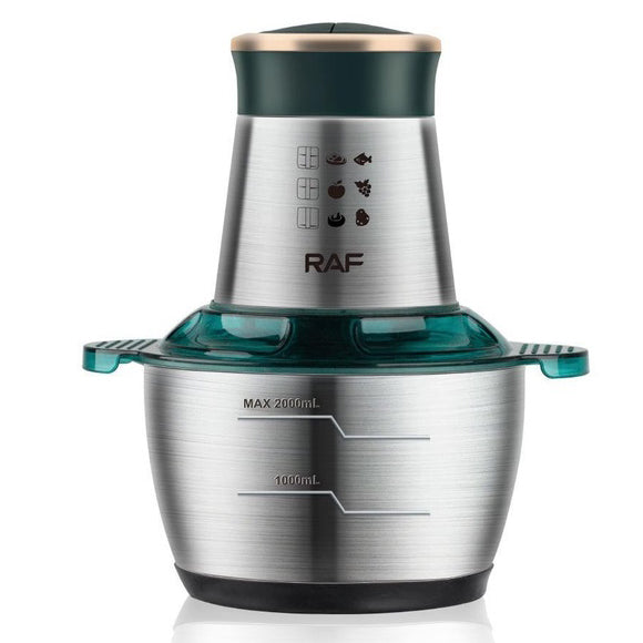 Кухонный комбайн RAF R.7029 электрический блендер измельчитель мясорубка 1000 Вт 2л, Мощный блендер