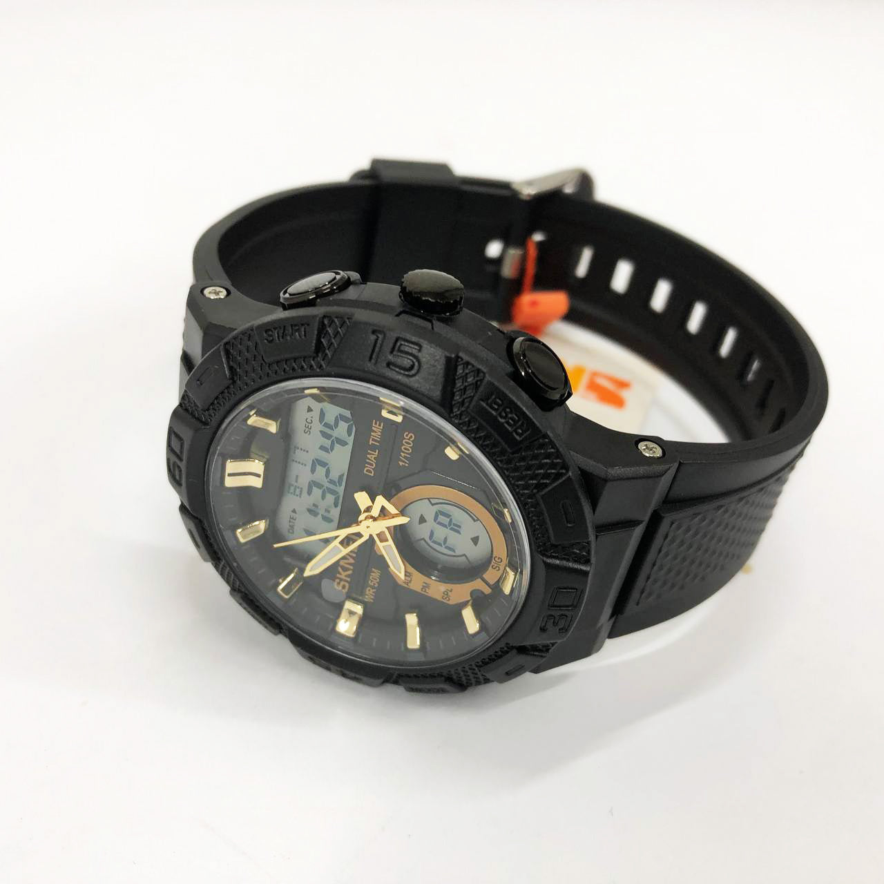 Часы наручные мужские SKMEI 1881GDWT, модные мужские часы, оригинальные мужские часы брендовые