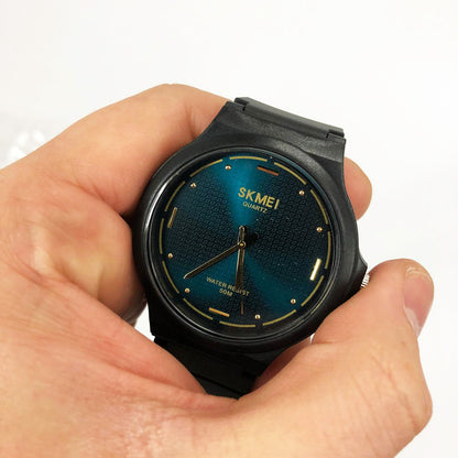 Годинник наручний чоловічий SKMEI 2108BKBU, годинник кварцовий чоловічий, годинник чоловічий класика
