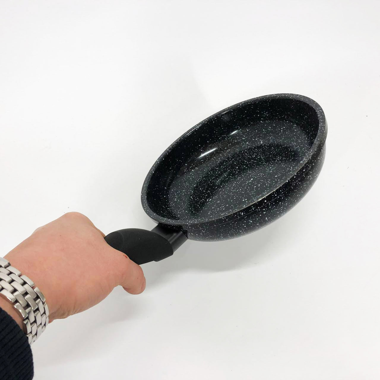 Сковорода Unique UN-5132 18 см с гранитным антипригарным покрытием, Антипригарная сковорода глубокая