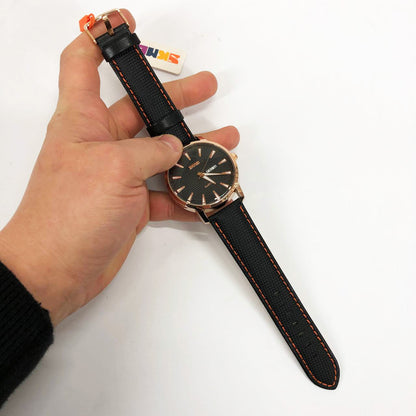 Часы наручные мужские SKMEI 9303RGBK, часы кварцевые мужские, стильные статусные наручные часы стрелочные