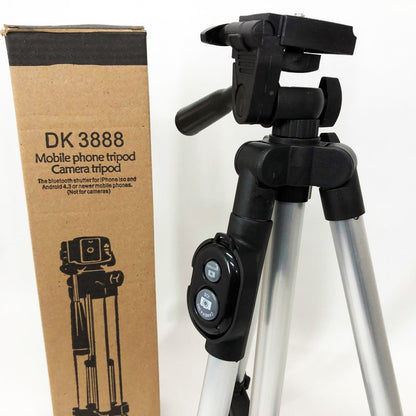 Трипод тренога штатив Tripod DK-3888 с пультом Bluetooth, тренога для фото, штатив маленький