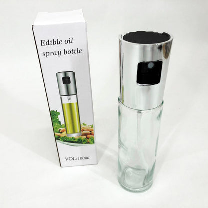 Бутылочка со спреем для пищевых жидкостей (масло, уксус) 100мл, Емкость для подсолнечного масла