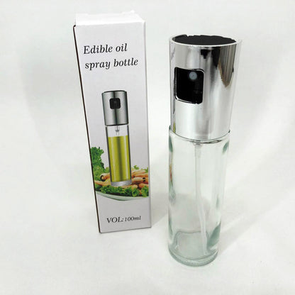 Бутылочка со спреем для пищевых жидкостей (масло, уксус) 100мл, Емкость для подсолнечного масла