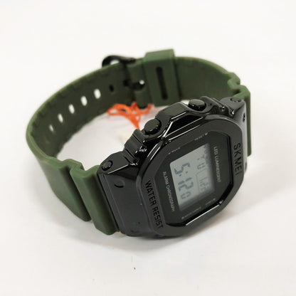 Часы наручные мужские SKMEI 1851AG, часы наручные электронные тактические, противоударные часы