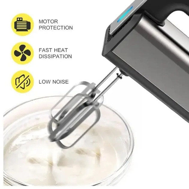 Миксер Domotec R.6664 5 скоростей, режим Турбо, Миксер электрический 800 Вт