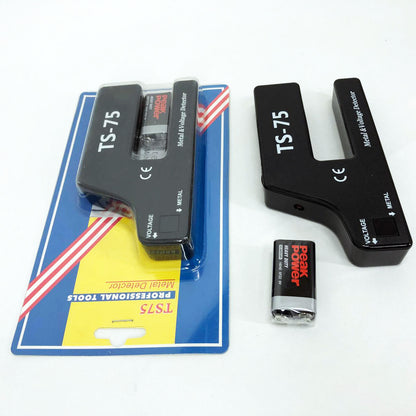 Детектор проводки и металла TS-75 детектор вольтажа металлодетектор