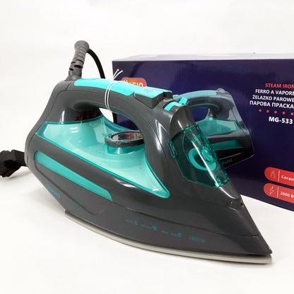 Утюг Magio MG-533, Эффективный паровой утюг для одежды, Паровой утюг для домашнего использования
