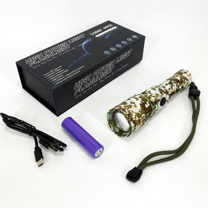 Фонарь ручной аккумуляторный PLD-AK132M Camouflage, Фонарь ручной мощный, Тактичный фонарь